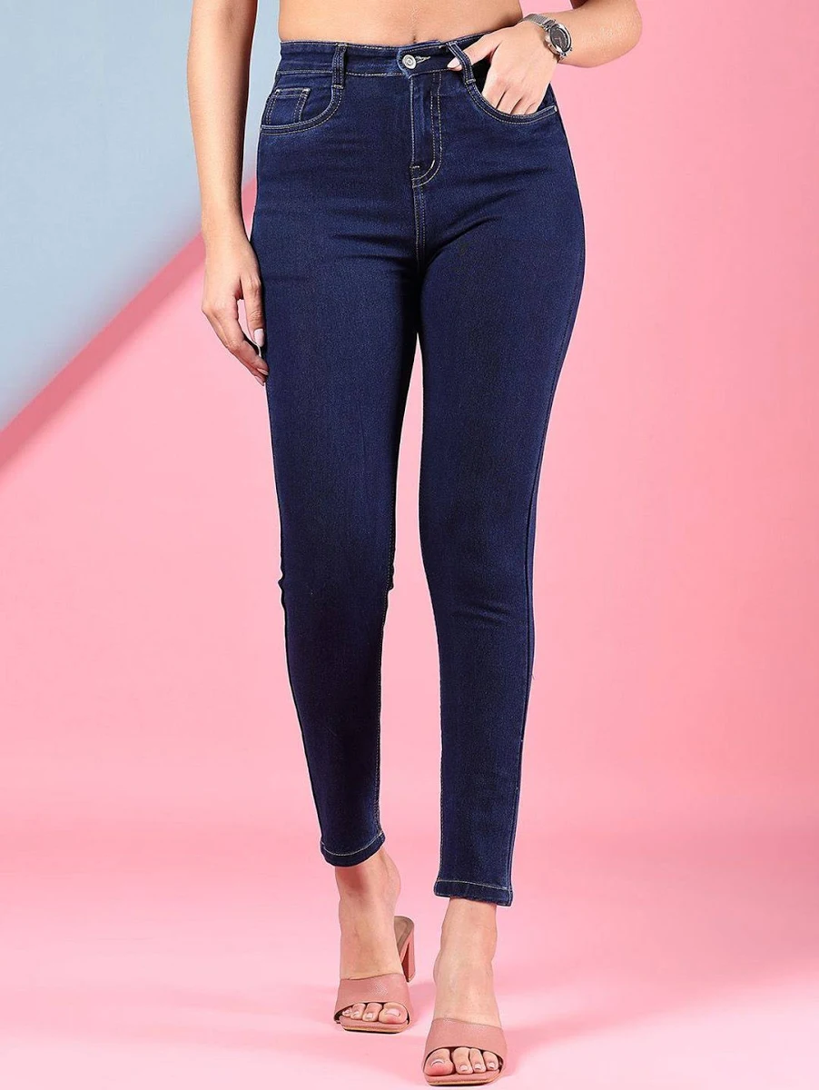 Midnight Skinny High Rise Jeans